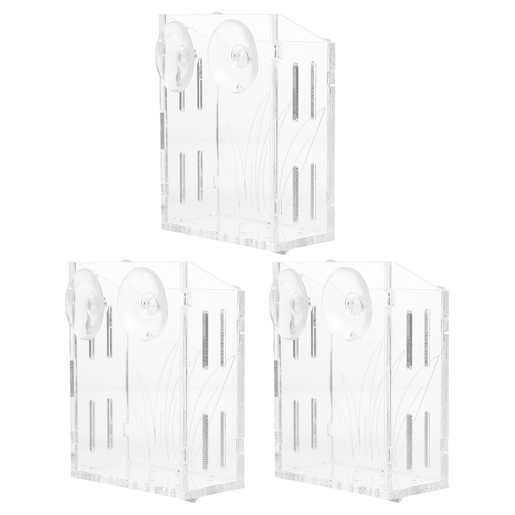 Aquarium Plant Holder - 3개 세트, 투명한 수조 식물 홀더,