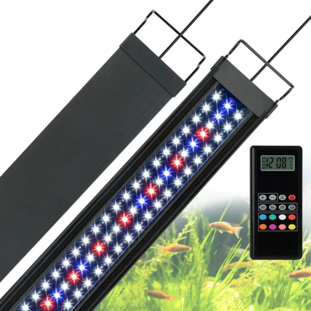 Planted Aquarium Algae Control - LED 프로그래머블 아쿠아리움 라이트, 리모컨 LED