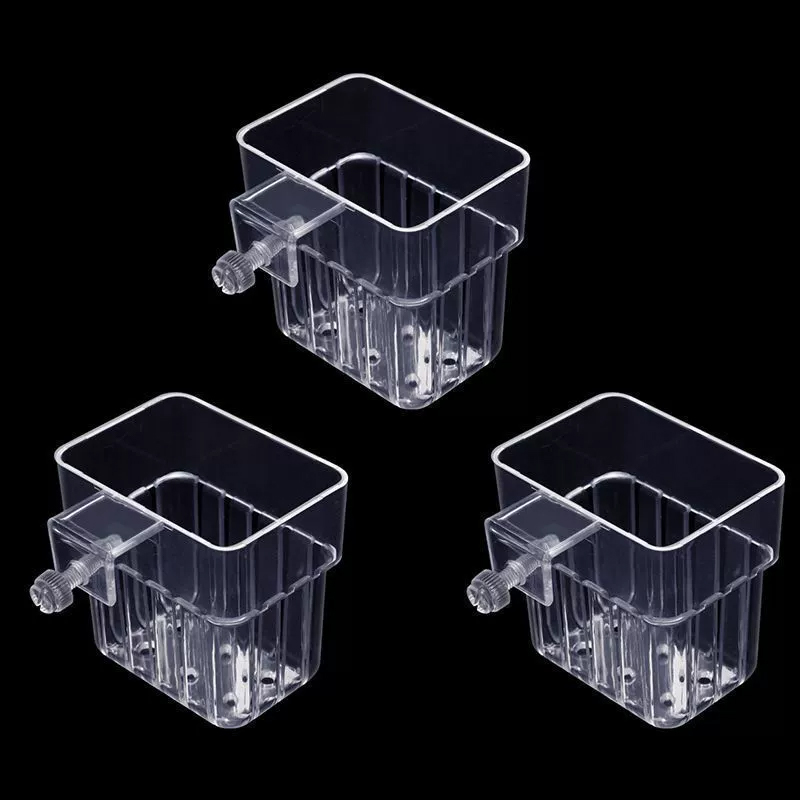 수족관 식물 홀더 투명한 걸이형 화분, 어항 수생 식물 - Aquarium Plant Holder 리뷰 및 가격