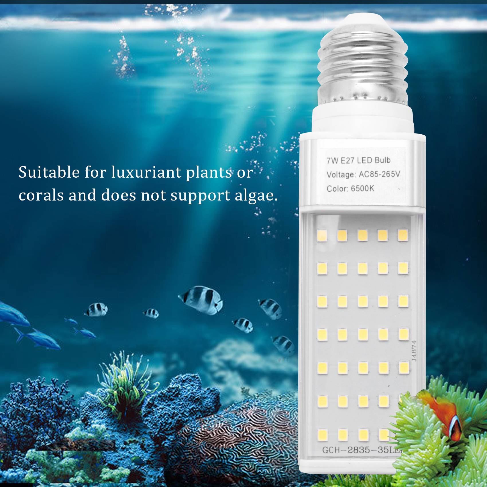 A56P-피쉬팟 화이트 플랜트 아쿠아리움 7W 성장등  - Aquarium Plant Light 리뷰 및 가격