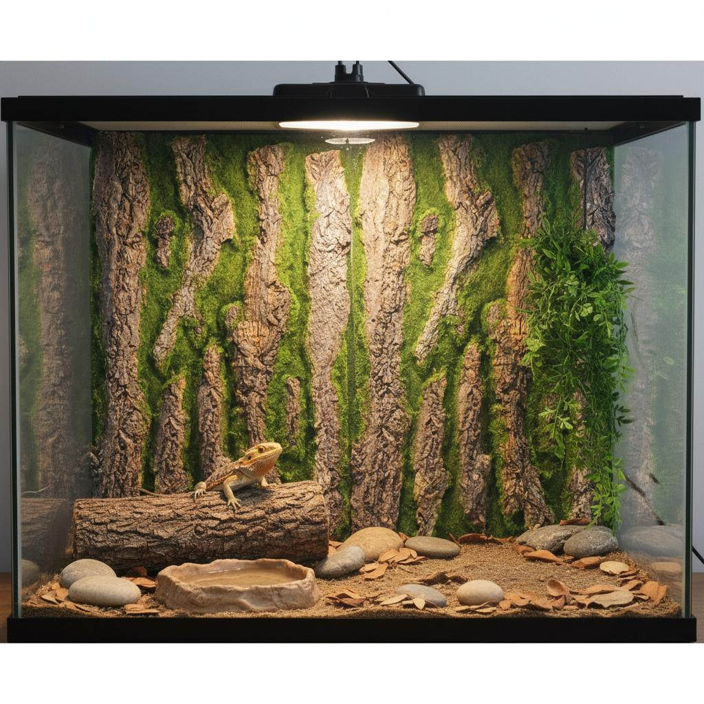 3D 수족관 배경 보드, 사실적인 나무껍질과 이끼 장식 - Aquarium Moss 리뷰 및 가격