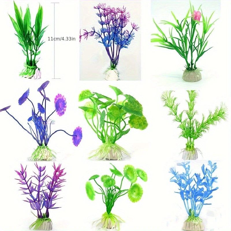 인공 수중 플라스틱 식물 수족관 물고기 탱크 수생 가짜 - Aquarium Plant Substrate 리뷰 및 가격