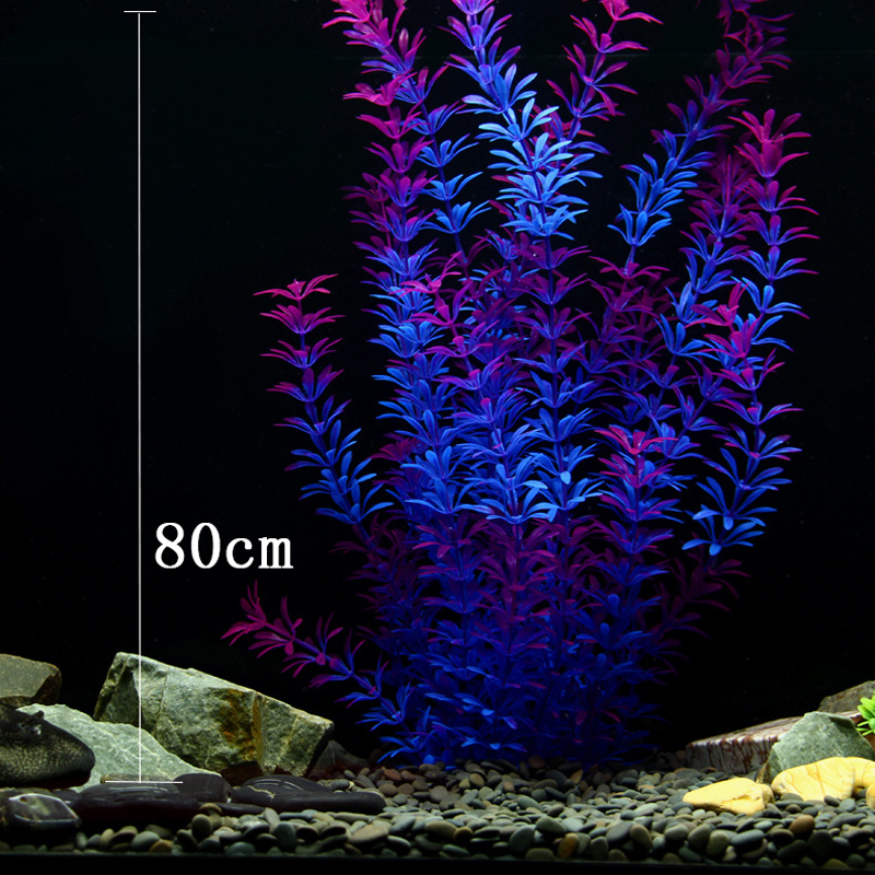 100cm 열대 식물 대형 인조 수초 가짜 수중 식물  - Aquarium Plant Substrate 리뷰 및 가격