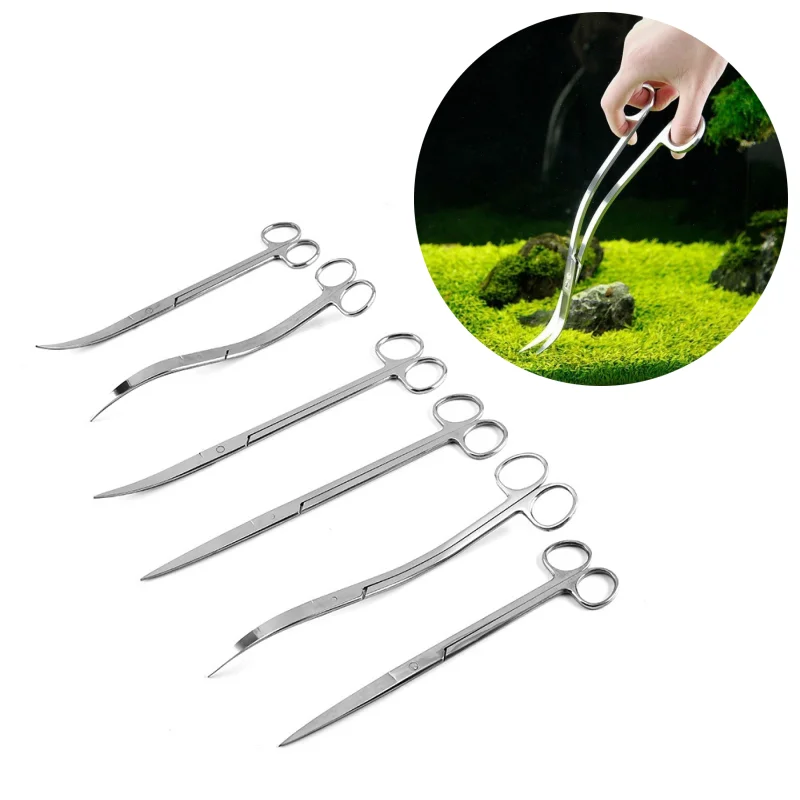 수족관 가위 도구 물고기 탱크 족집게 식물 웨이브 가위 - Aquarium Plant Holder 리뷰 및 가격