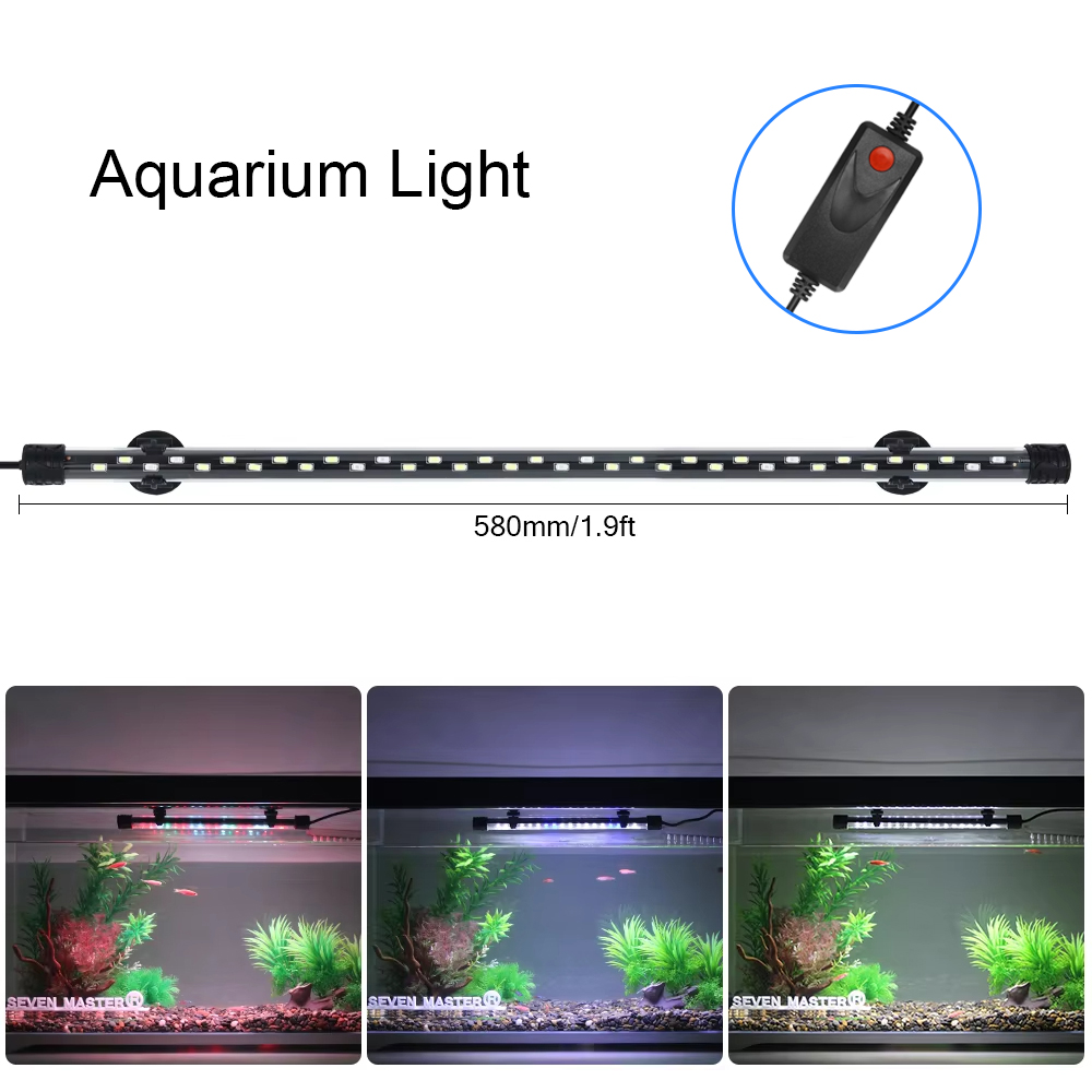 58CM 수족관 빛 LED 식물 성장 램프 방수 물고기 - Aquarium Plant Light 리뷰 및 가격