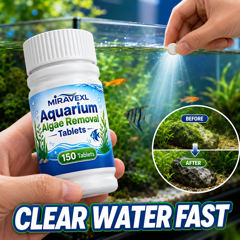 미라베엑스엘 150 수족관 조류 제거 정제, 안전한 조 - Live Plant Aquarium 리뷰 및 가격