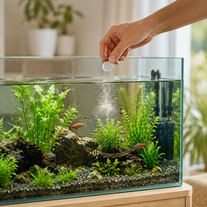 미라베엑스엘 150 수족관 조류 제거 정제, 안전한 조 - Live Plant Aquarium 리뷰 및 가격