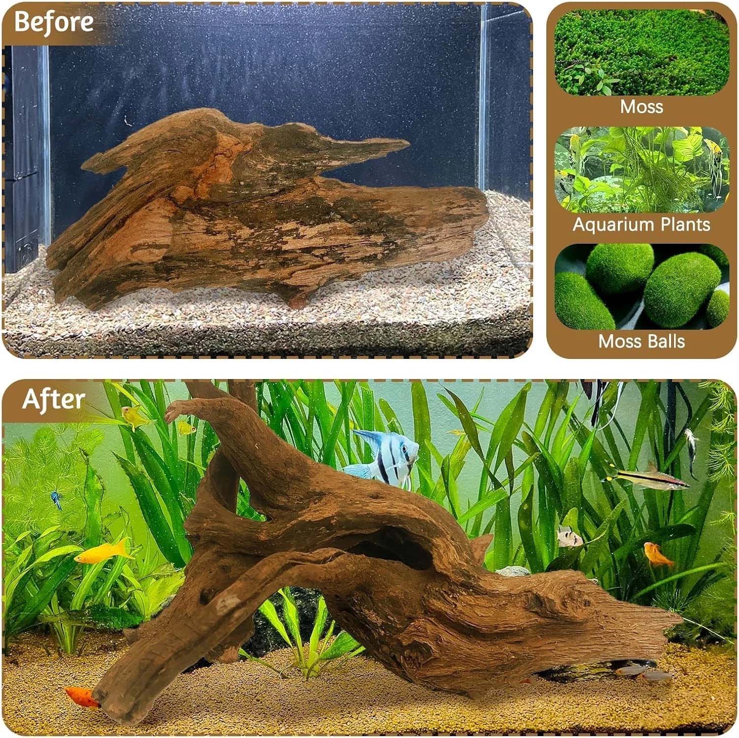 15-20CM 1개 천연 유목 산호초 장식 나무 수족관 - Aquarium Driftwood 리뷰 및 가격