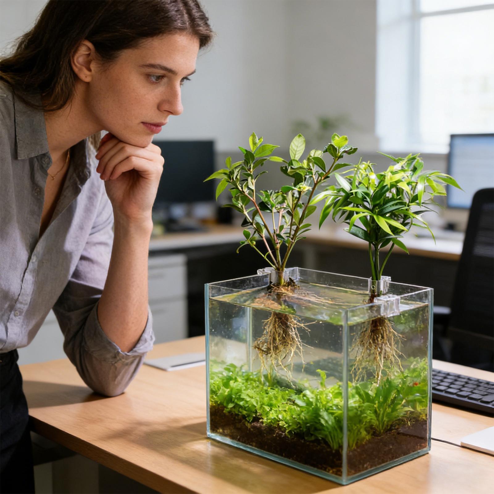 수족관 식물 홀더 투명 식재 브래킷 컵 어항 미니 화분 - Aquarium Plant Holder 리뷰 및 가격